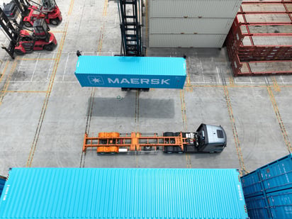 Maersk truck loading