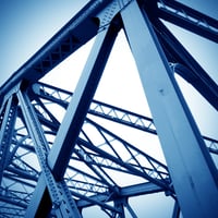 Steel structure bridge