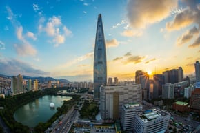 Lotte Tower in Seoul