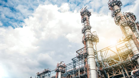 Photo of industrial plant