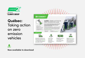 Taking action on ZEVs - Quebec