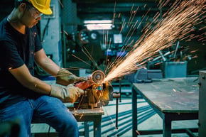 Steel worker
