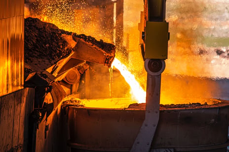 photo of blast furnace