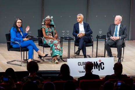 Climate Week NYC panel