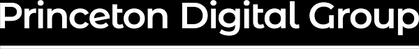 Princeton Digital Group White Logo