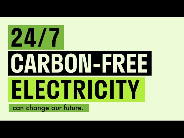 Introduction to 24/7 carbon-free electricity webinar