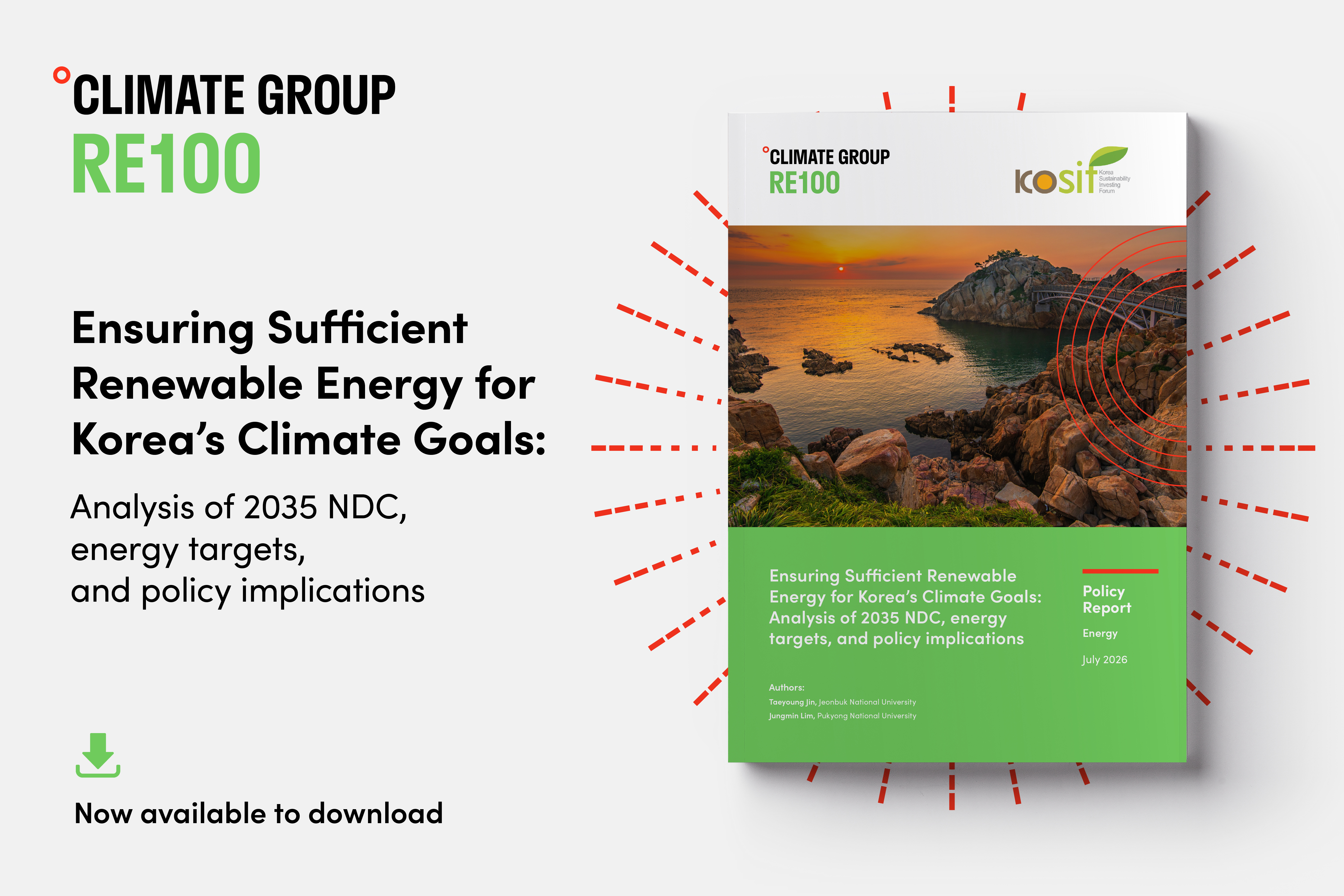 Climate Group 26552 RE100 - Policy Report - Alignment of SK Renewable Energy Targets - Promo Card - CG Website