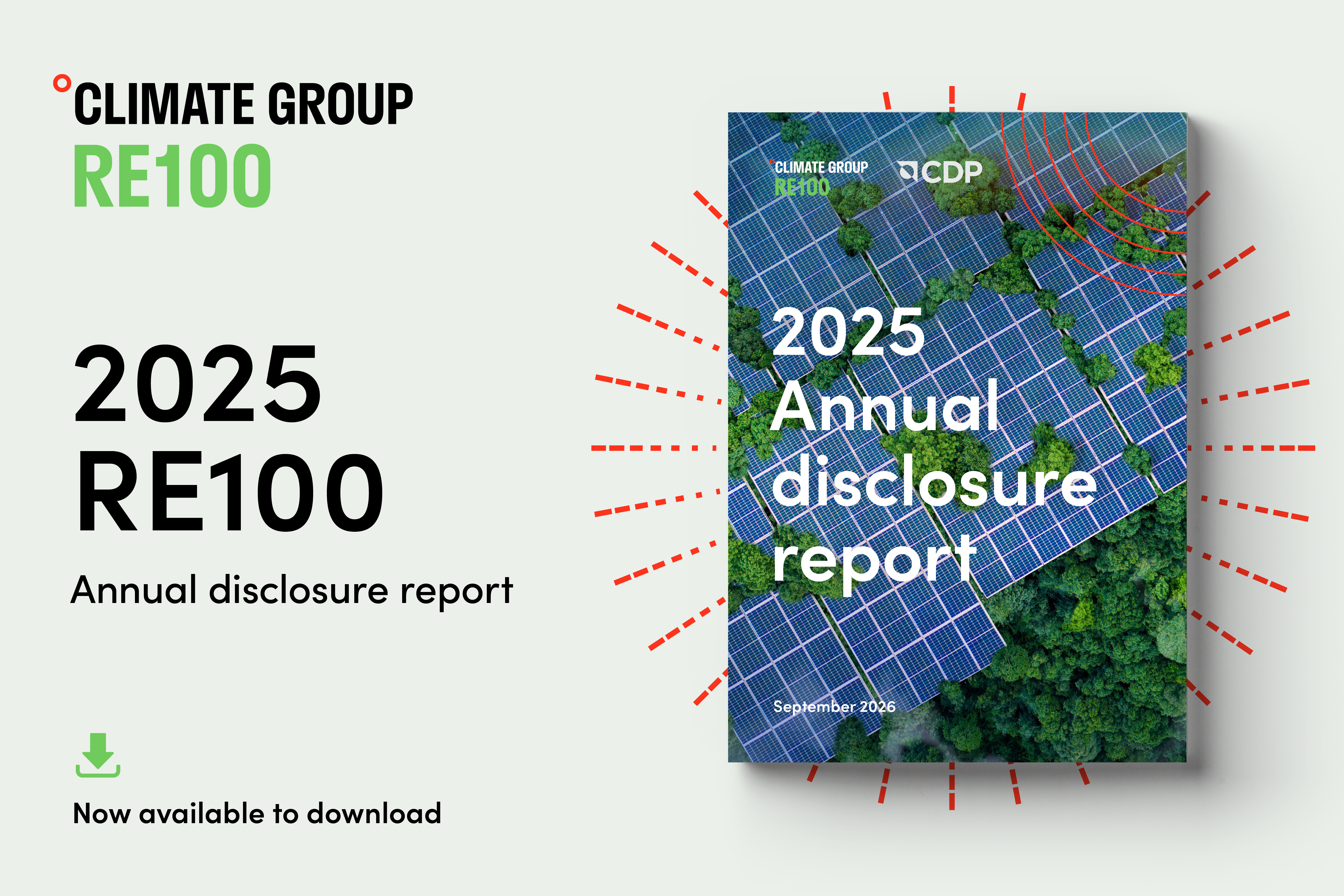 Climate Group 27645 RE100 - Annual Disclosure Report 2025 - Promo Card CG Website