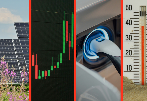 What's driving the clean energy transition right now? Follow the money.