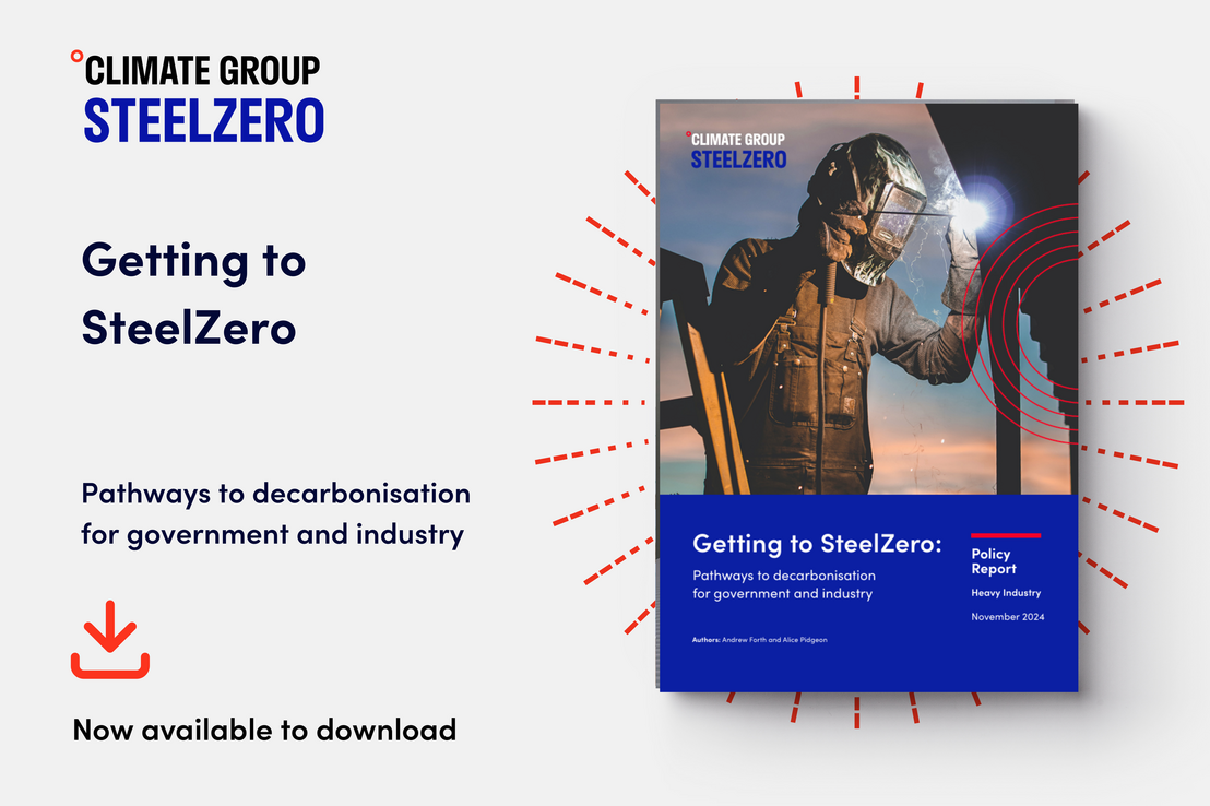 Getting to net zero SteelZero paper