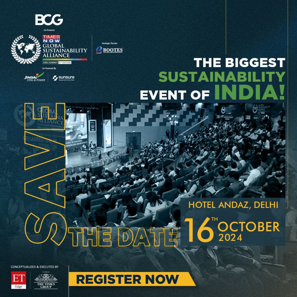 Marking Times Now Global Sustainability Alliance SDG Summit 2024