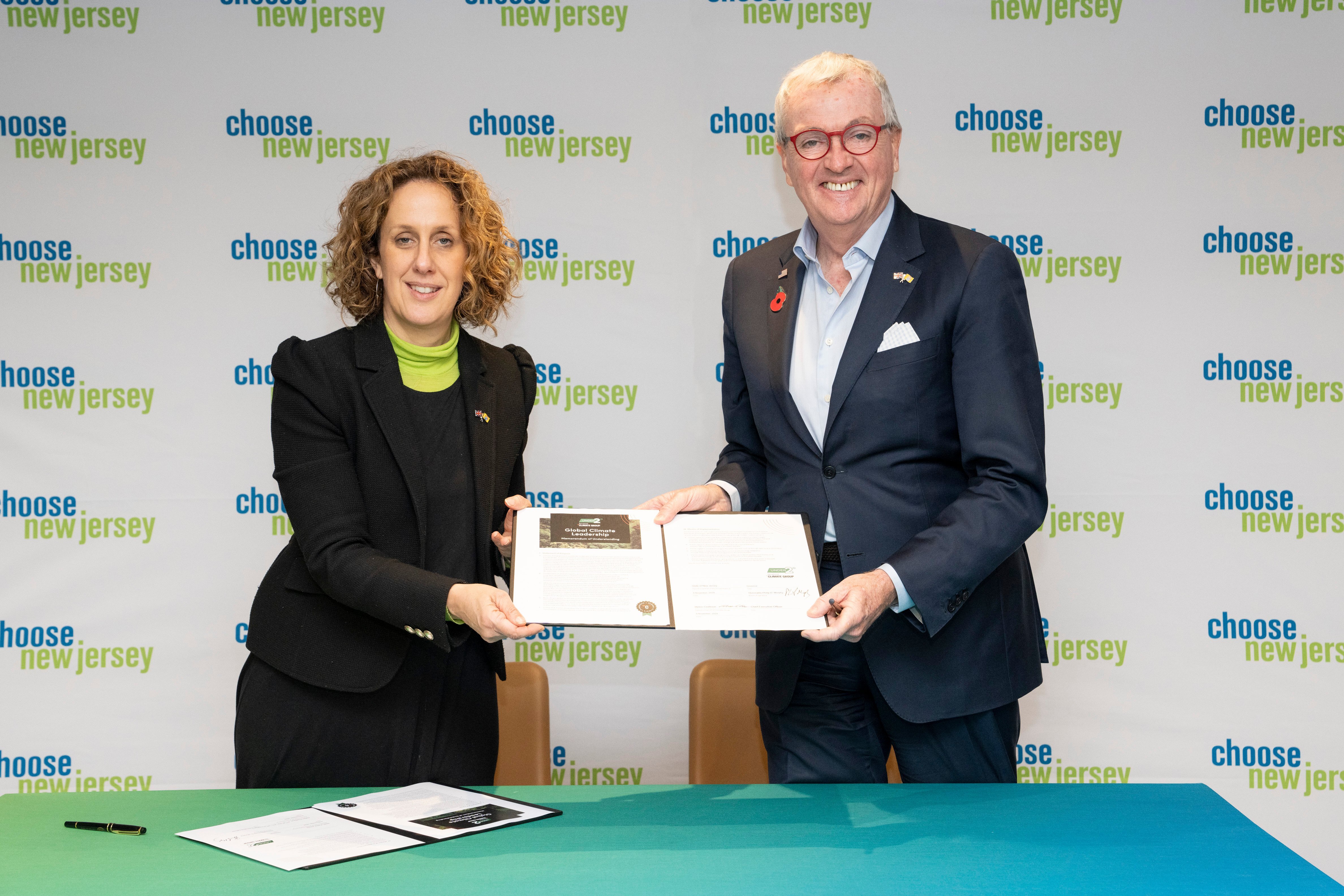 State of New Jersey joins global coalition of states and regions committed to tackling climate change, ahead of COP29.