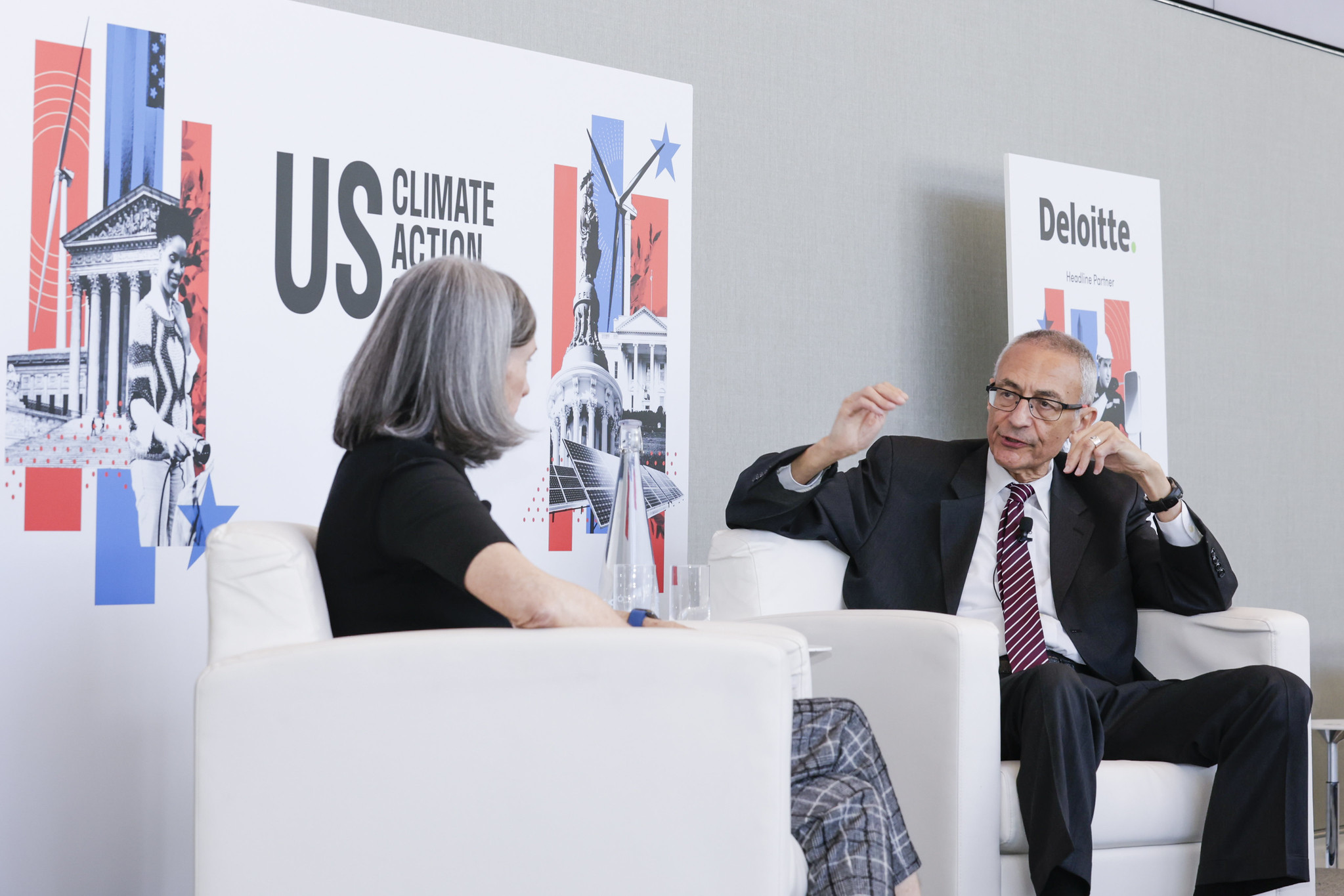 John Podesta and senior climate leaders push for progress at the US Climate Action Summit
