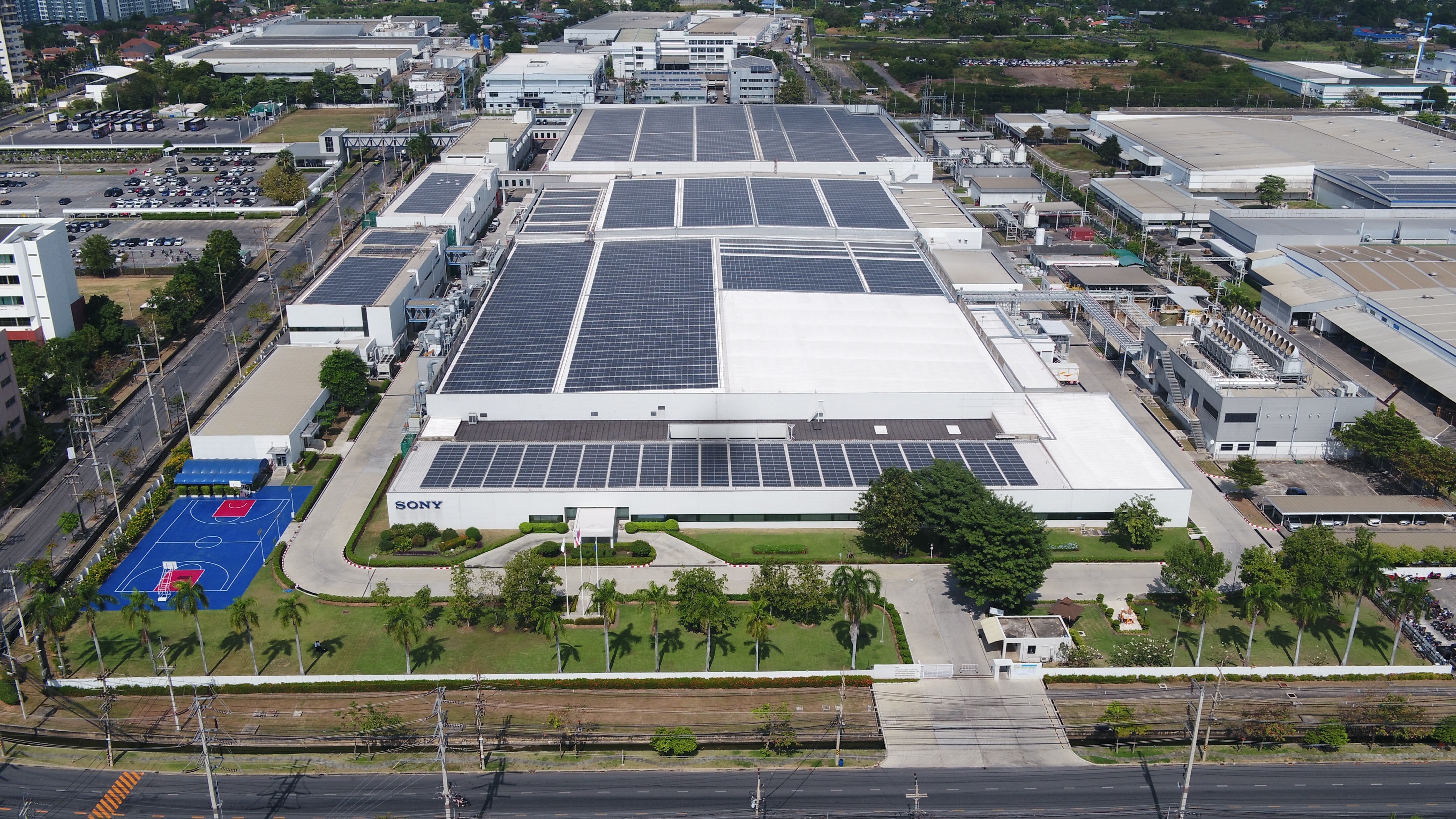 Aerial view of Sony Device Technology