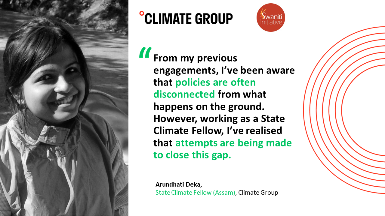 Assam State Climate Fellow: Arundhati Deka