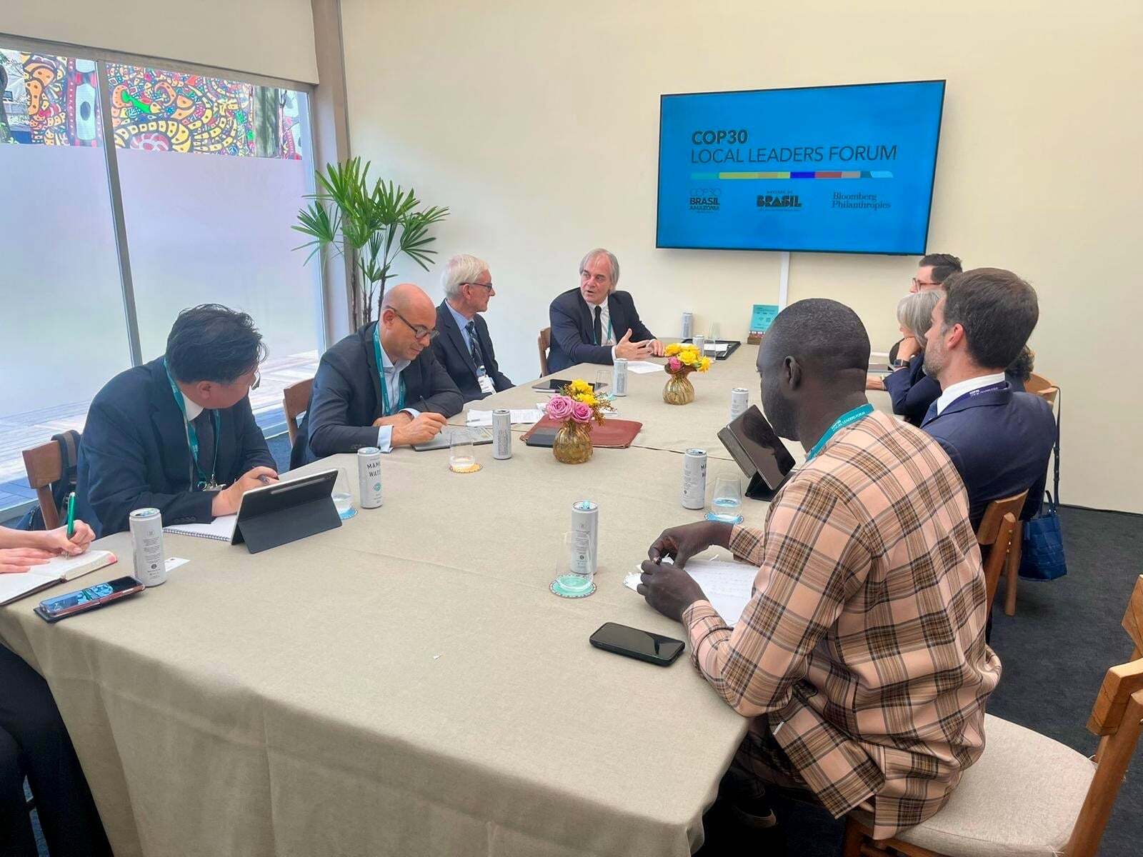 UNFCCC Executive Secretary Stiell meets with state and regional leaders in Brazil