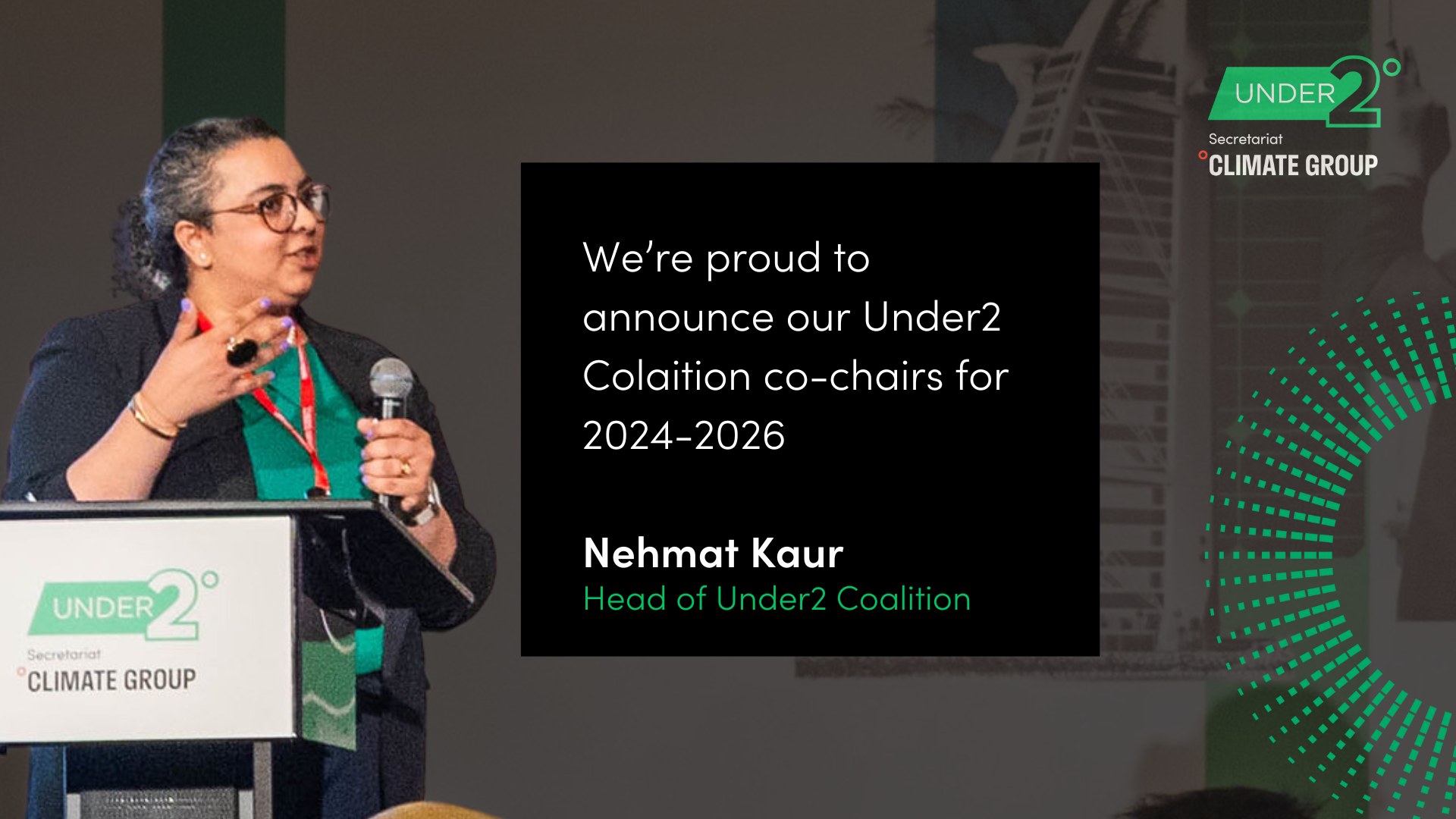 Under2 Coalition Co-chairs 2024-2026