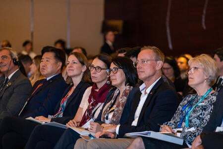 Opening speech audience