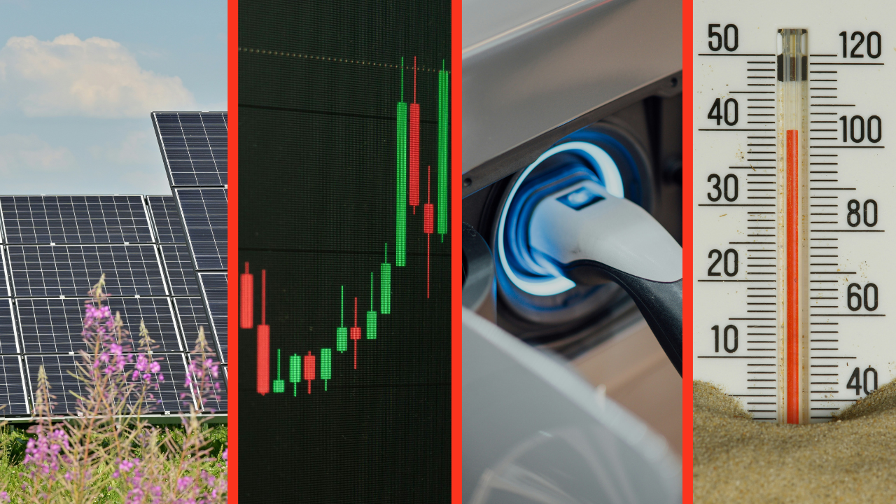 What's driving the clean energy transition right now? Follow the money.