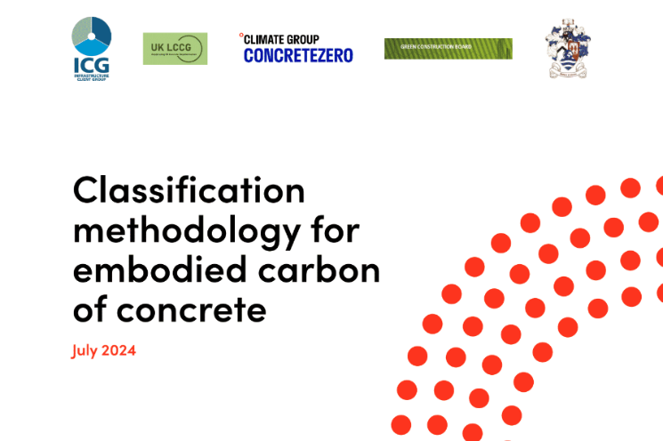 Report: Classification methodology for embodied carbon of concrete