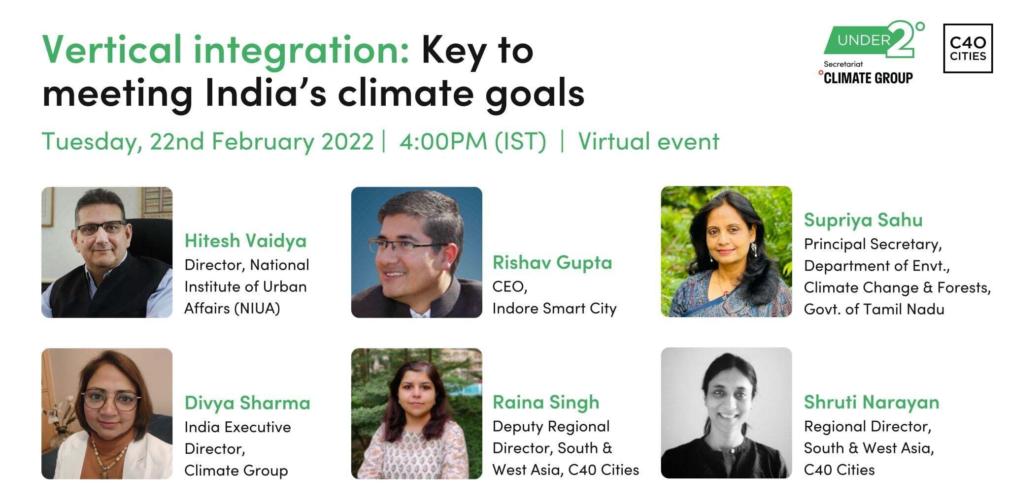 Event summary - Vertical integration: Key to meeting India's climate goals