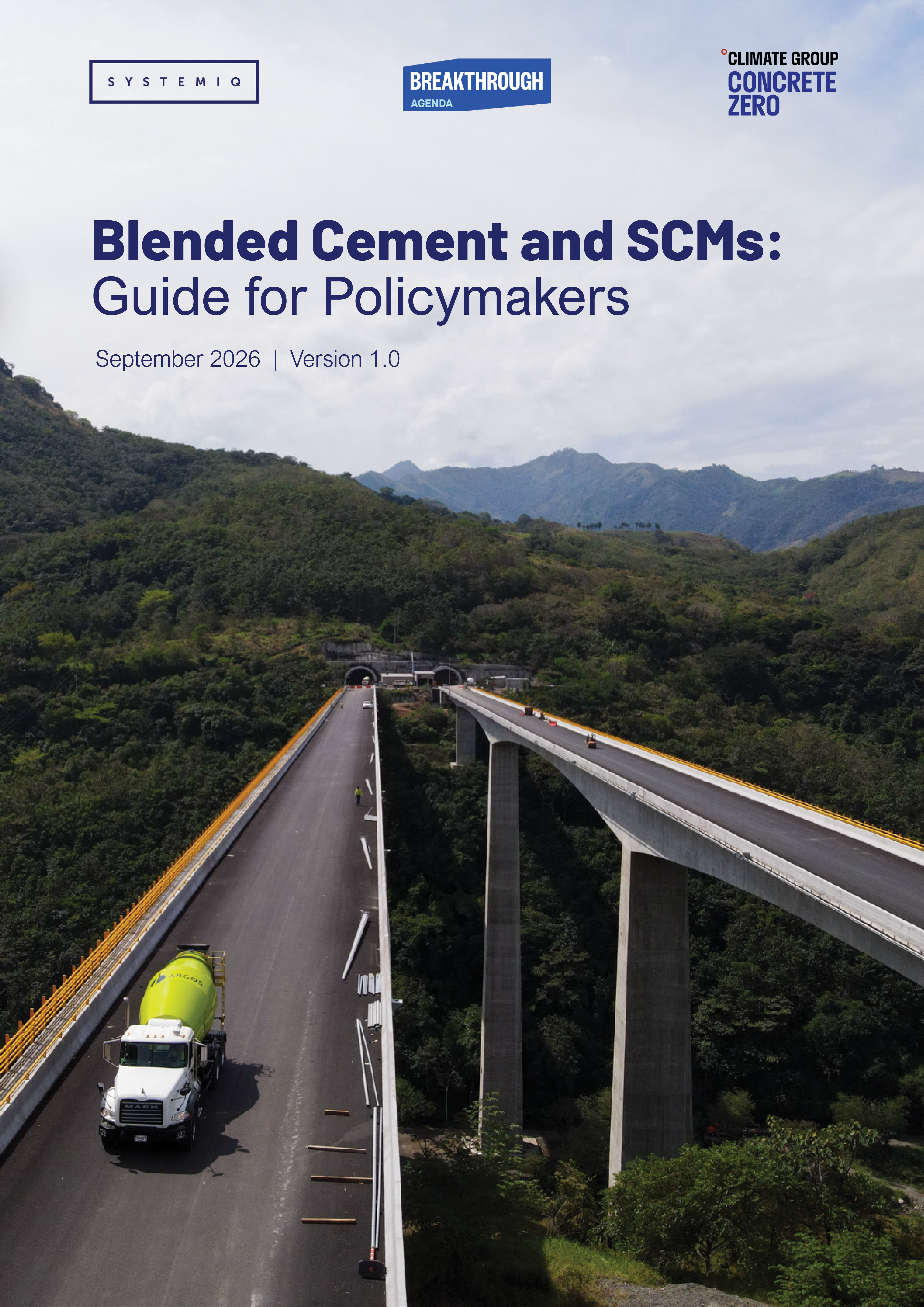 Systemiq Blended cement cover