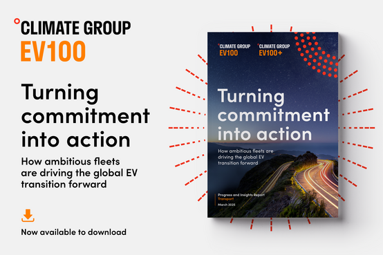 Climate Group 25509 - EV100 - Progress and Insights 2025 Report Promo Card v1-Website 1200x800