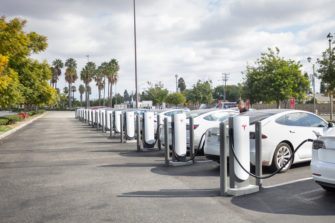 ZEV charging, California