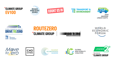 RouteZero logo grid of partners