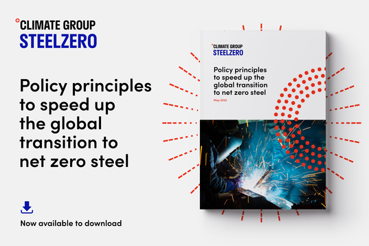 Download SteelZero policy position paper