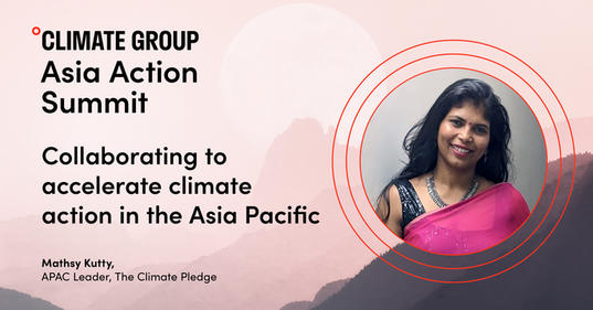 Thought Leadership - Climate Pledge Article graphic Mathsy Kutty