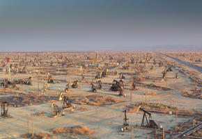 California oil field