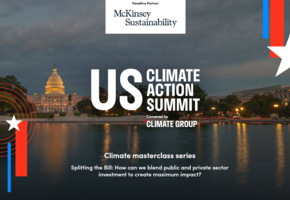 McKinsey Workshop at the US Climate Action Summit hero image